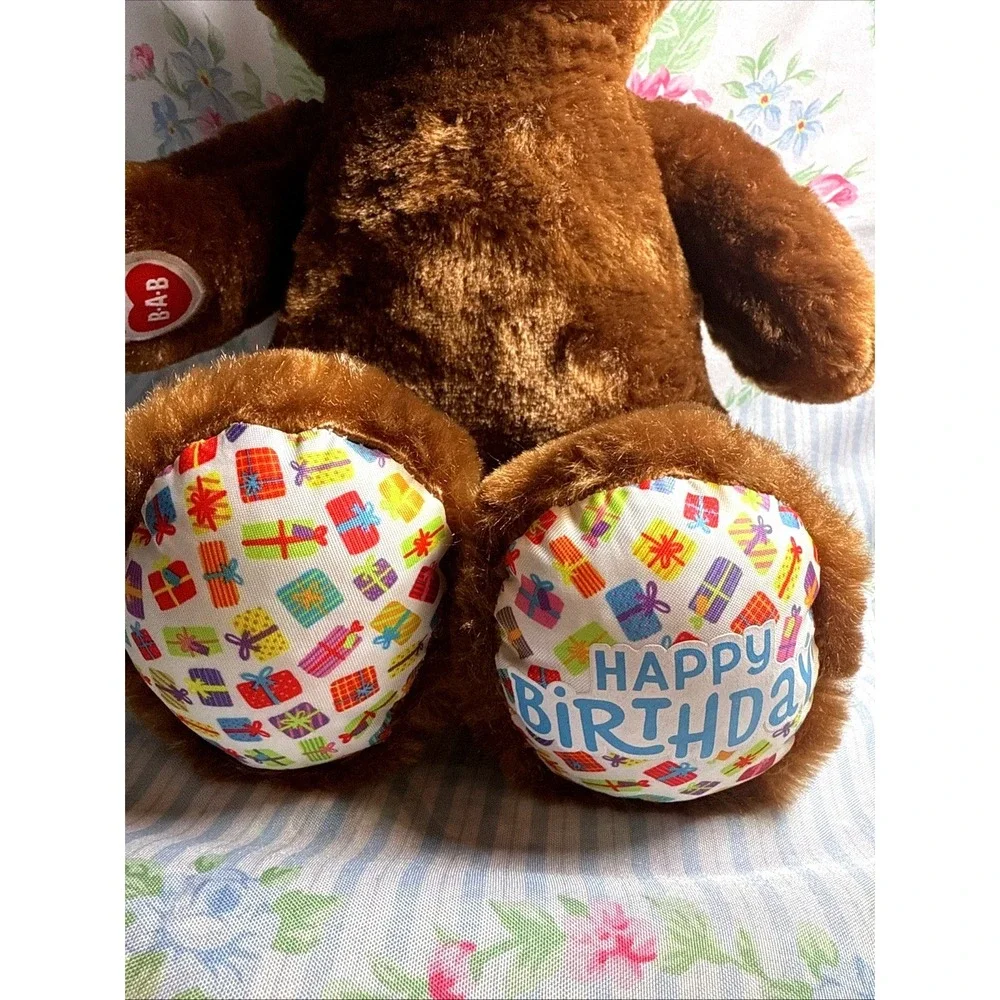Build A Bear Happy Birthday Brown Teddy Bear 16